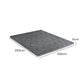 KING SINGLE Pillowtop Mattress Topper Protector - Charcoal