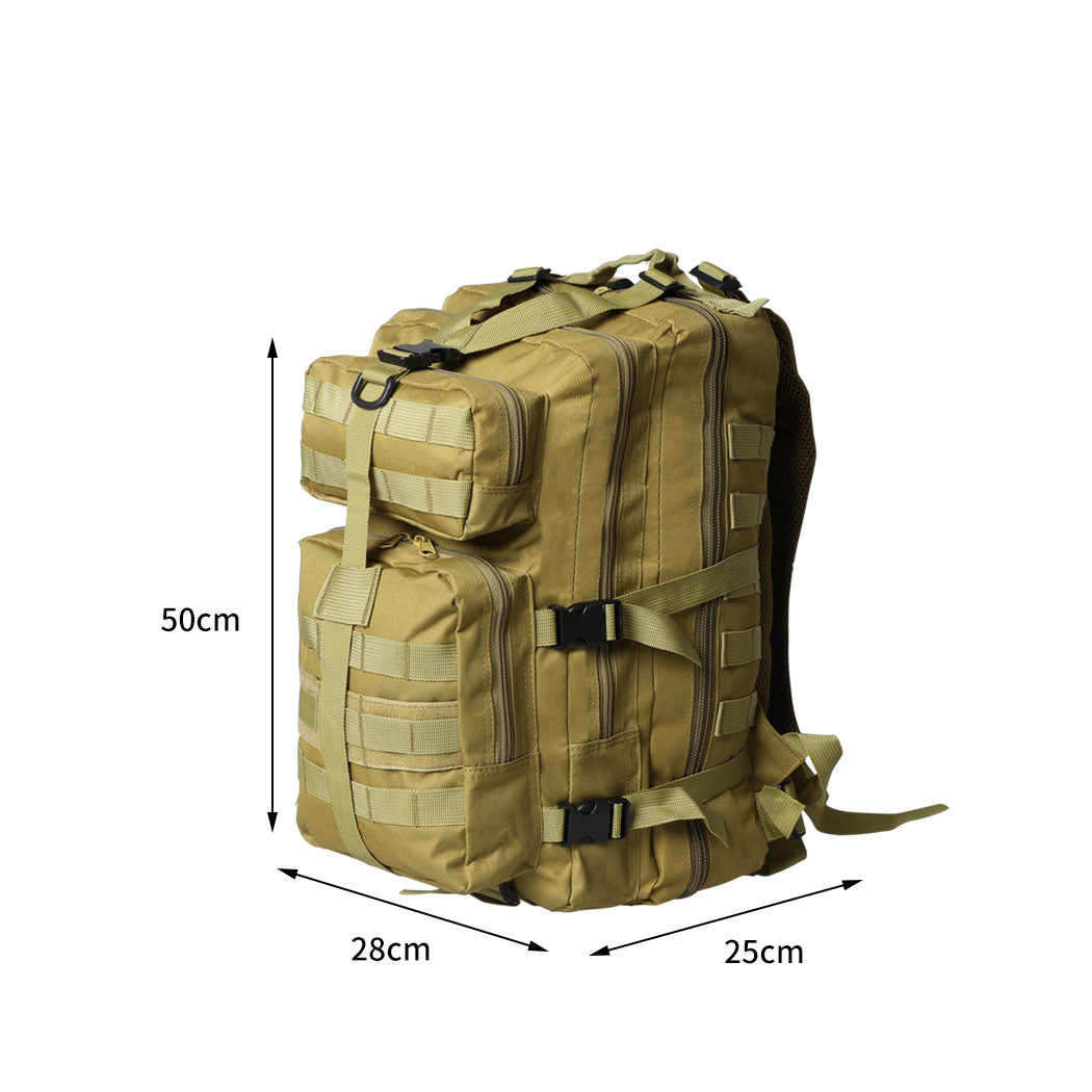 Slimbridge 35L Military Tactical Backpack Camping Rucksack Outdoor Trekking Army