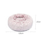 XXLarge Dog Beds Pet Donut Nest Calming - Pink