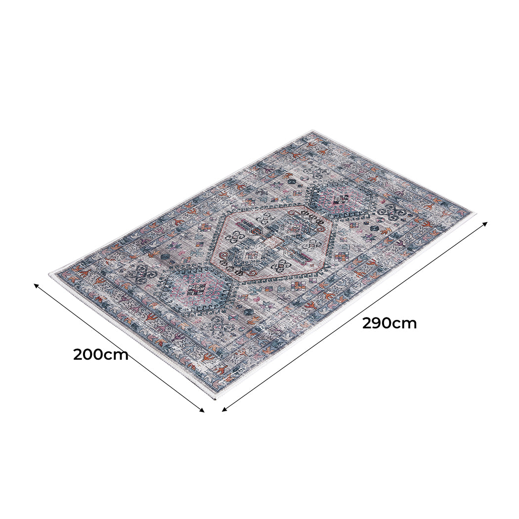 Parvin 200x290 Bedroom Living Room Floor Mat Rugs Shaggy Rug Large Area