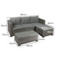 Trish 4-Seater Patio Furniture Garden Chair Table Lounge 5-Piece Outdoor Sofa - Mixed Grey