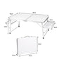 Levede Camping Table Folding Portable Outdoor Aluminium Foldable Picnic BBQ Desk