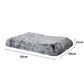 MEDIUM Dog Beds Mat Pet Calming Memory - Charcoal