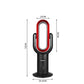 Bladeless Fan Cooler Heater - Red