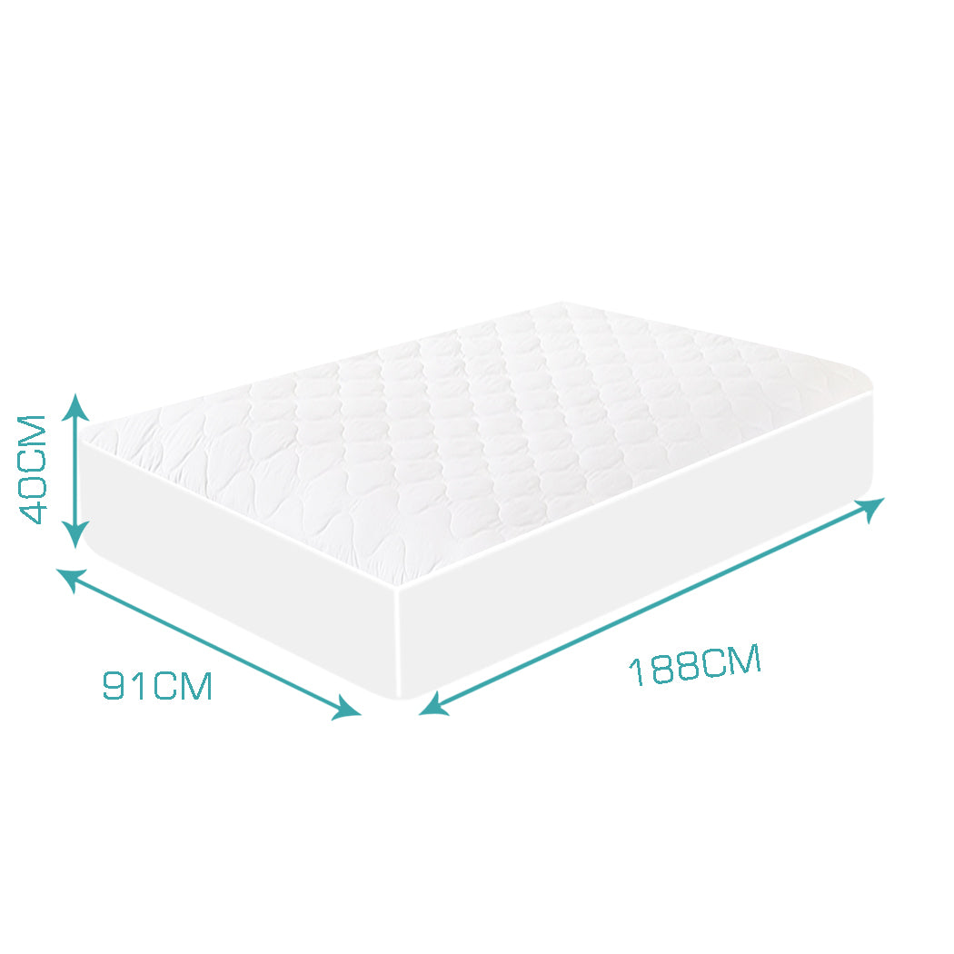 Single DreamZ Fitted Waterproof Bed Mattress Protector