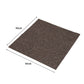 Roxine Set of 20 50x50 Carpet Tiles Box Heavy Commercial Retail Office Premium Flooring - Chocolate