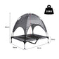 LARGE Dog Beds Pet Trampoline Elevated - Grey