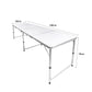 Folding Camping Table Portable Picnic Outdoor Foldable Tables Aluminium BBQ Desk