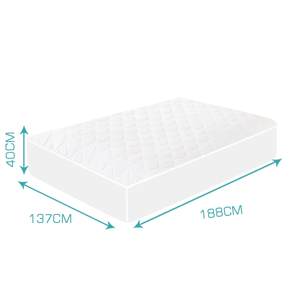 Double DreamZ Fitted Waterproof Bed Mattress Protector