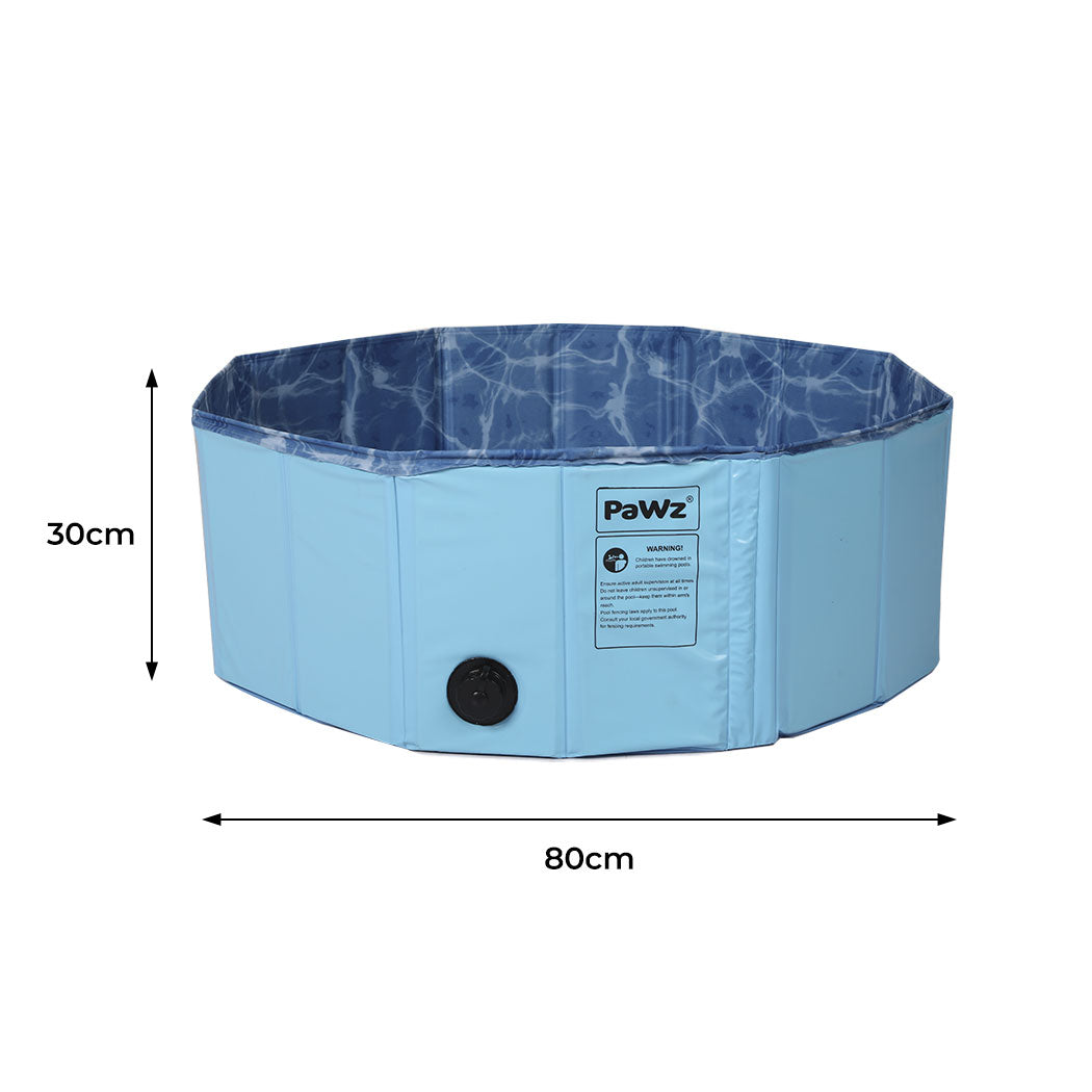 Portable Pet Swimming Pool Kids Dog Cat Washing Bathtub Outdoor Bathing MEDIUM