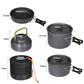 16Pcs Camping Cookware Set Outdoor Hiking Cooking Pot Pan Portable Picnic