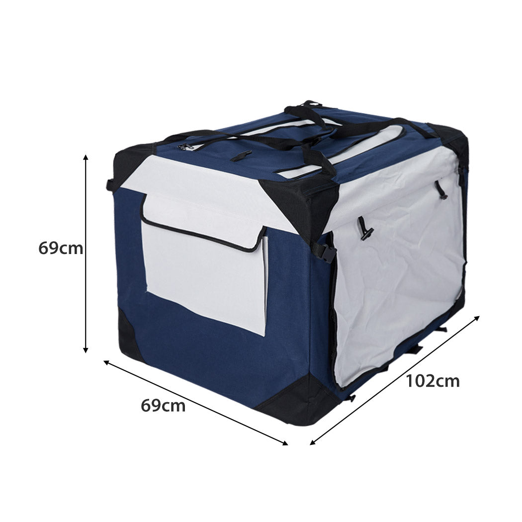 Pet Carrier Bag Dog Puppy Spacious Outdoor Travel Hand Portable Crate XXLarge