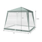 Mountview Gazebo Marquee 3x3m Mesh Side