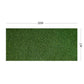 20sqm Artificial Grass 17mm Lawn Flooring Synthetic Turf Plastic Outdoor Plant Lawn - Green