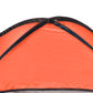 Pop Up Beach Tent Camping Portable Shelter Shade 2 Person Tents Fish Orange