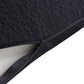 10cm Cool Gel Memory Foam Bed Wedge Pillow With Cover - Black