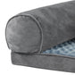 LARGE Dog Beds Pet Sofa Bedding Soft Warm - Grey