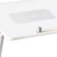 Levede Laptop Desk Computer Stand Table White Fan Tray