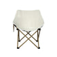 Folding Camping Moon Chair Lightweight - Beige