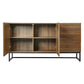 Buffet Sideboard Storage Cabinet - Walnut