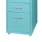 Levede 5 Drawer Office Cabinet Drawers Turquoise