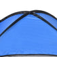 Pop Up Beach Tent Camping Portable Shelter Shade 2 Person Tents Fish Blue