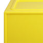 Stacked Sneaker Display Case 6x Clear Yellow