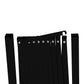 Garden Gate Security Pet Baby Fence Barrier Safety Aluminum Indoor Outdoor - Black