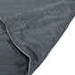 Whelan Throw Soft Blanket 240x210cm Cooling Summer - Grey