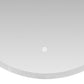 LED Wall Mirror Round Anti-fog Bathroom Mirrors Makeup Light Decor 60cm