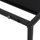 2-Tier Console Table Office Furniture - Black