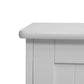 Kids Toy Box Storage Chest Cabinet - White