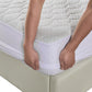 KING Mattress Protector Bamboo - White