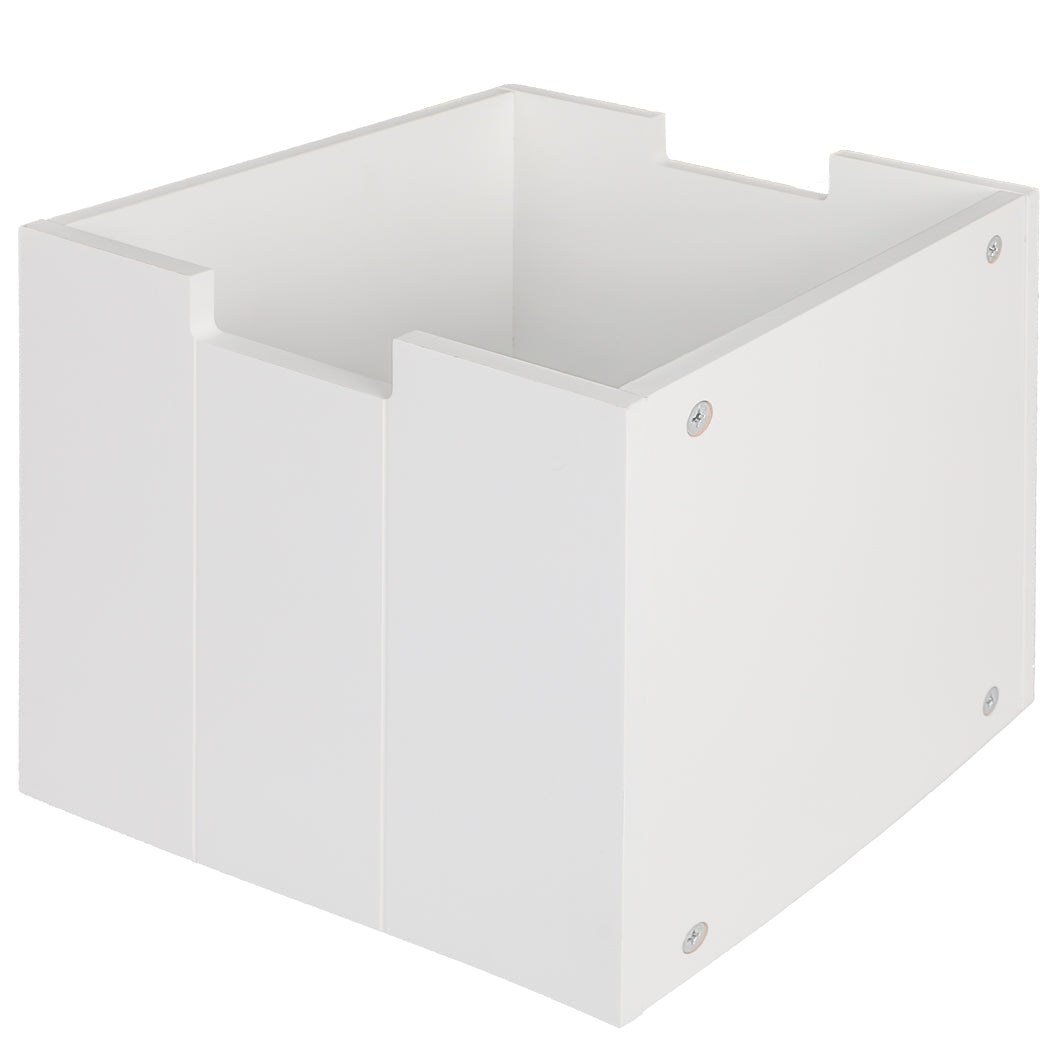 Kids Toy Storage Unit Organiser - White