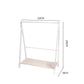 Clothes Rack Wooden Garment Hanging Stand Closet Storage Organiser Shelf