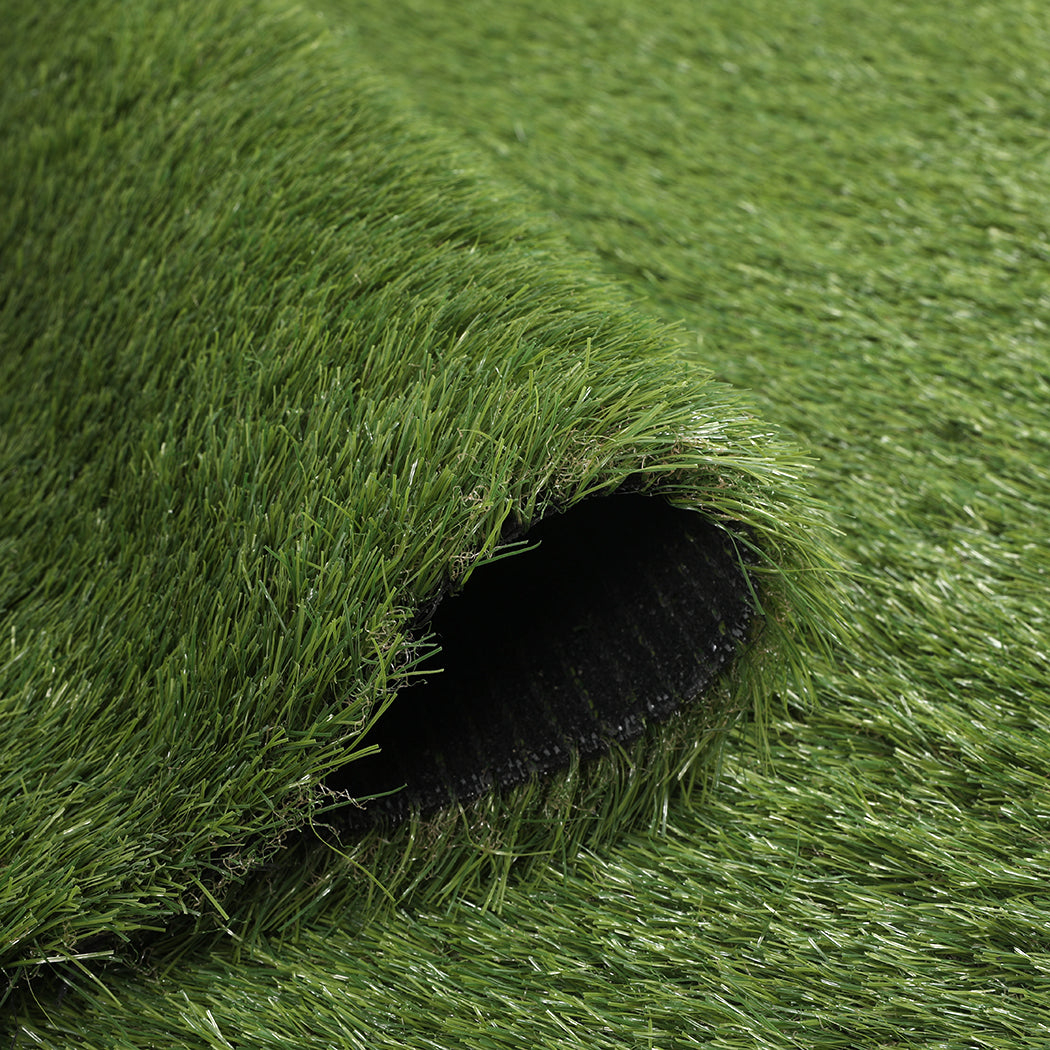 10sqm Artificial Grass 35mm Fake Lawn Flooring Outdoor Synthetic Turf Plant - 4-Colour Green