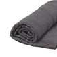 Winslow Weighted Soft Blanket 7KG Promote Deep Sleep Anti-Anxiety Single - Dark Grey