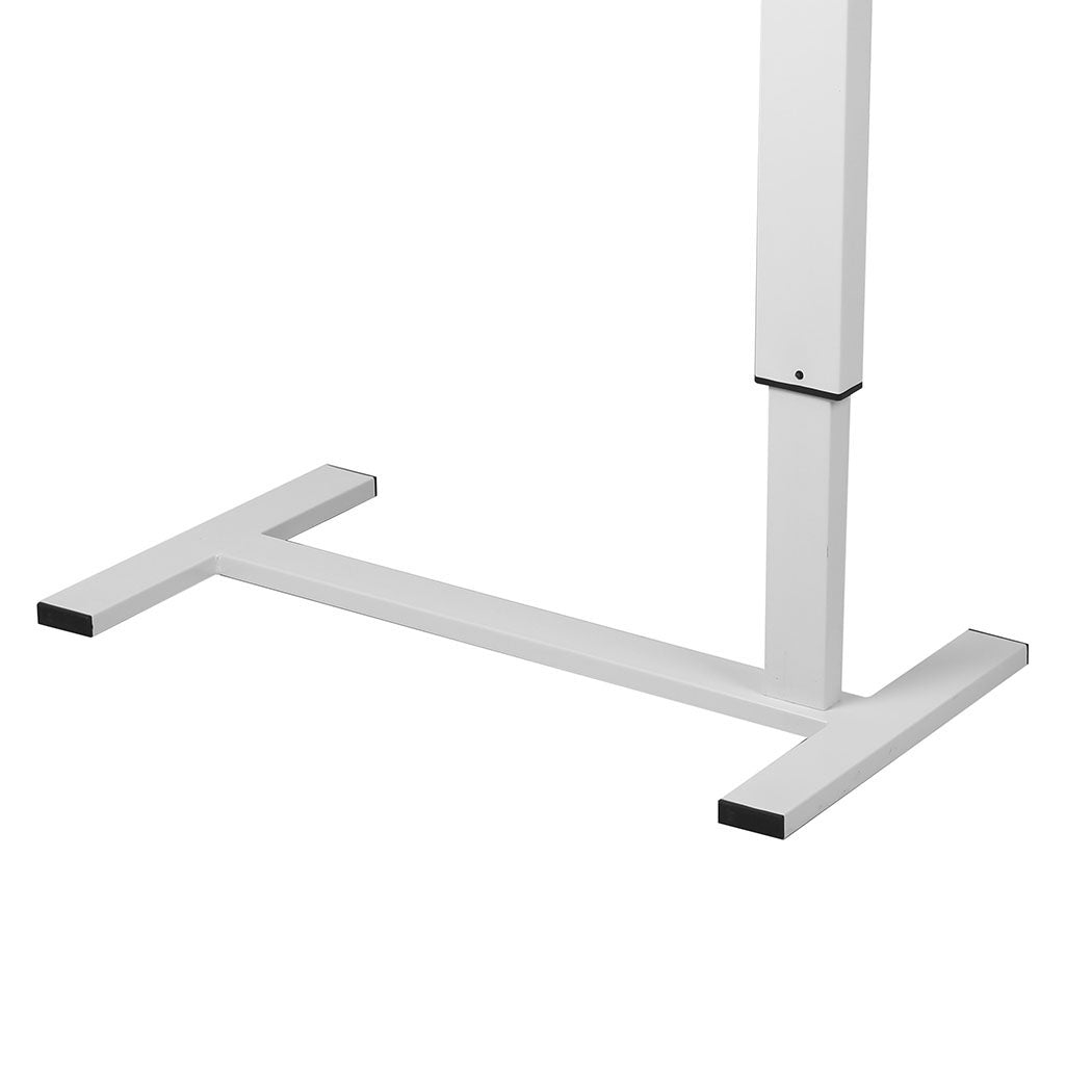 Levede Standing Desk Sofa Bed Side Table White No Slots