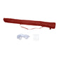 2.33m Nanakuli Outdoor Umbrella Beach Sun Shade Garden Shelter - Red