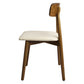 Agatha Set of 2 Dining Chairs Kitchen Chair - Walnut