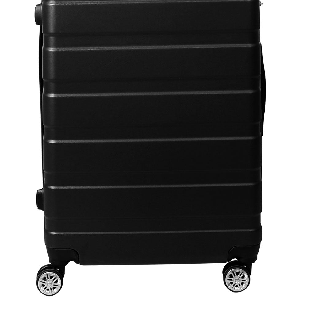 28" Luggage Case Suitcase - Black