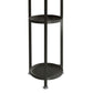 Plant Stand Outdoor Indoor Flower Pots Rack Garden Shelf Black 100CM