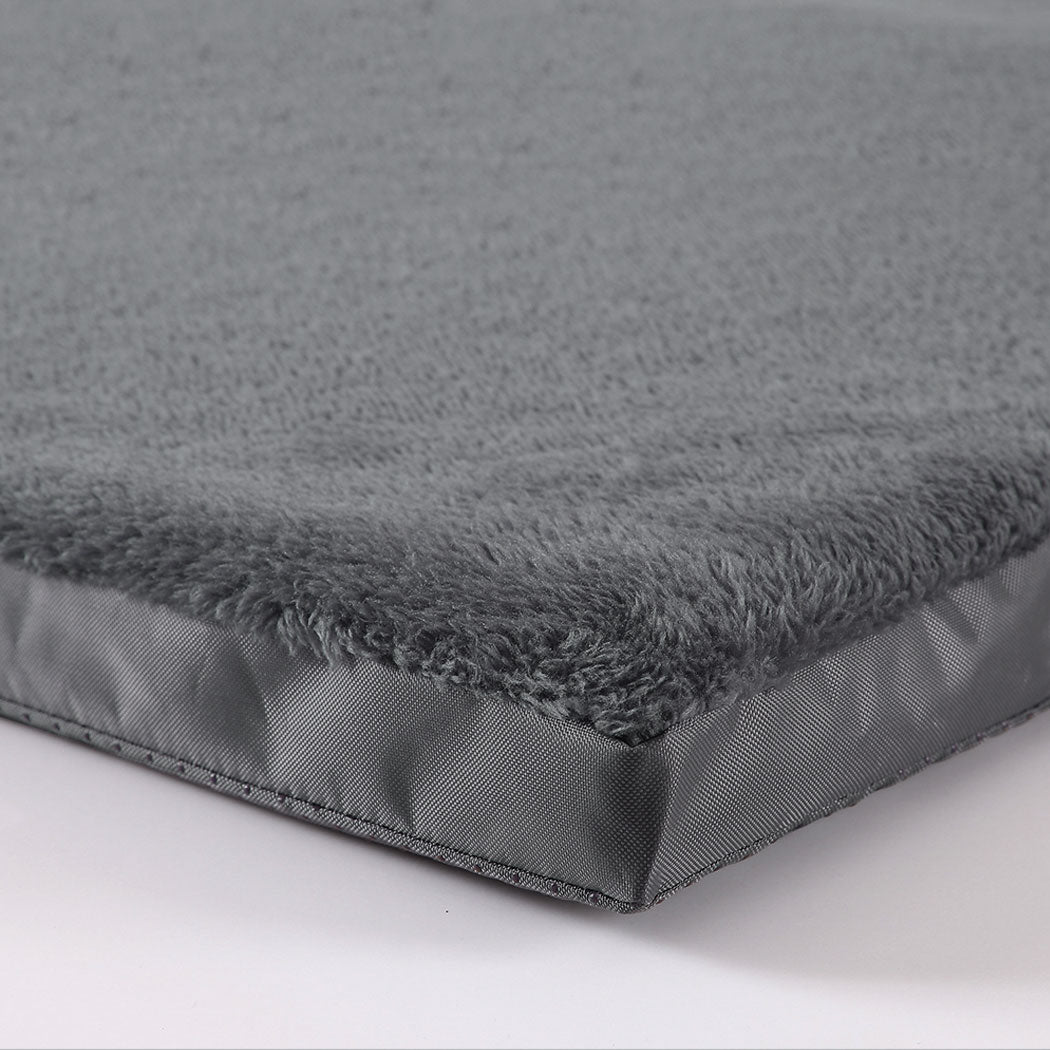 LARGE Dog Beds Pet Foldable - Grey