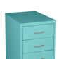 Levede 3 Drawer Office Drawers Cabinet Turquoise