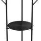 Coat Rack Clothes Stand 8 Hook Organizer - Black