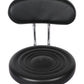 Salon Stool Swivel Bar Stools Chairs Barber Hydraulic Lift Hairdressing - Black