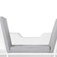 Kids Bookcase Toys Box Shelf - White