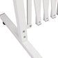 Garden Gate Security Pet Baby Fence Barrier Safety Aluminum Indoor Outdoor - White