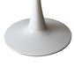 Set of 2 Round Bar Table Pub Tables - White