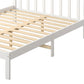 Arianne Wooden Bed Frame Base Full Size Timber White - Queen